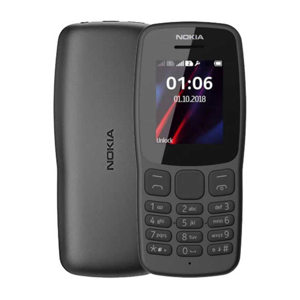 گوشی موبایل نوکیا اصلی مدل Nokia 106 | حافظه 4 مگابایت رم ۴ مگابایت