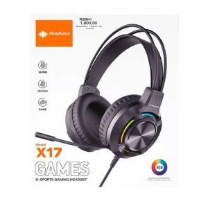 هدست گیمینگ سیم دار Deepbass X17 RGB