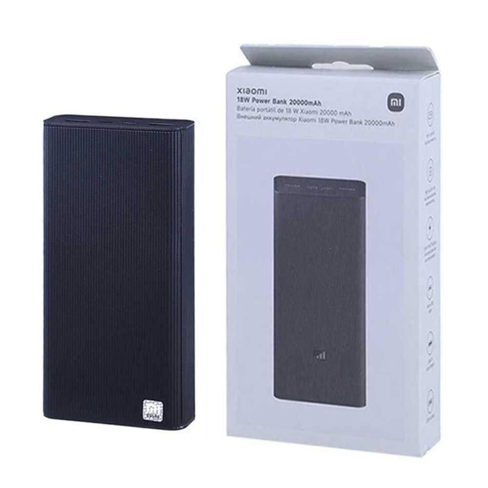 پاوربانک شیائومی مدل PB2018ZM 20000mAh 18W شارژ سریع