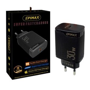 آداپتور EPIMAX EU-83 USB-C 30W